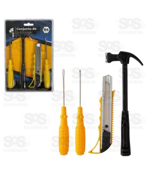 Kit De Ferramentas 4 Peças BAR-316001-24