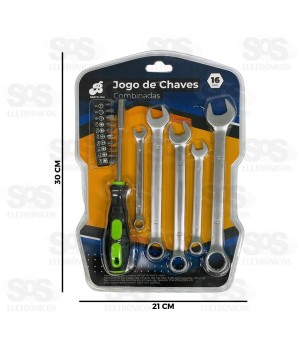 Kit De Chaves Fenda/Philips 2 Peças FBG 3224