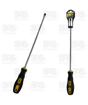 Chave de Fenda Magnética 1/4x8 Polegadas FBG 3338