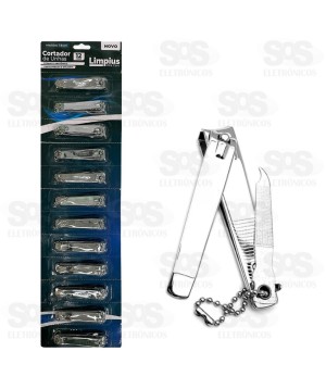 Kit Cortador De Unha 12 Peças LIM-254001-12