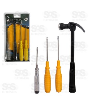 Kit De Ferramentas 4 Peças BAR-316001-23