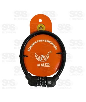 Cadeado Bicicleta Com Segredo Altomex AL-CS225