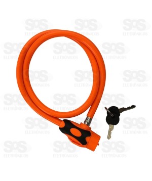 Cadeado Para Bicicleta Com 2 Chaves AL-CS228