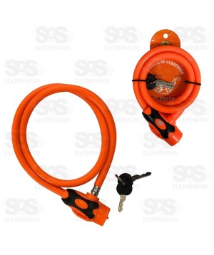 Cadeado Para Bicicleta Com 2 Chaves AL-CS228