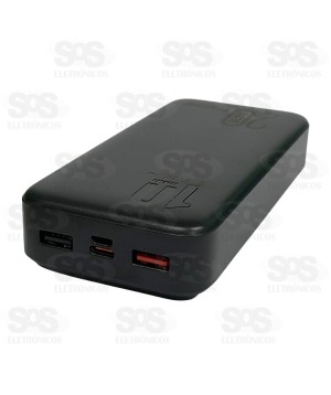 Carga Extra 20.000mAh 4 Interfaces Eletromex EL-2955