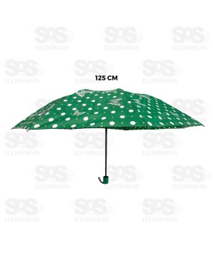 Guarda Chuva Poliéster Bolinhas 125CM Altomex AJ-3418