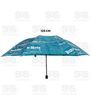Guarda Chuva Poliéster Estampado 125CM Altomex AJ-3420