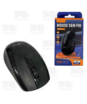 Mouse Óptico Sem Fio 2.4Ghz Inova M20100