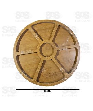 Tábua Para Petiscos 7 Divisórias MDF Top Útil TOP2105