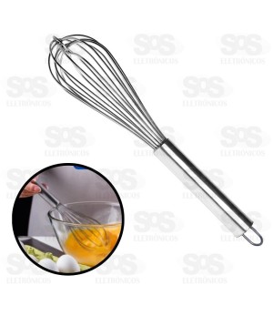 Batedor Manual Fouet 25cm Top Útil TOP0757