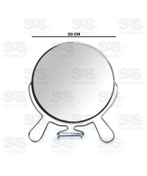 Espelho de Aumento Dupla Face Top Útil TOP1500
