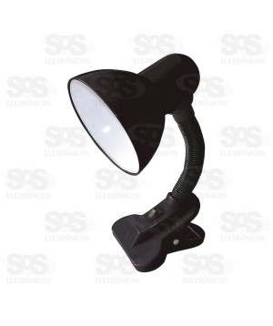 Luminária Abajur de Mesa Com Garra TOP0642