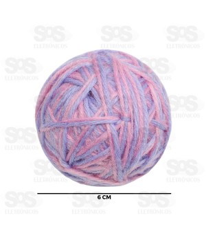 Brinquedo Bola de Lã Para Gatos TOPET0060