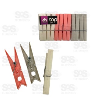 Conjunto Prendedores 24 Peças TOP0751