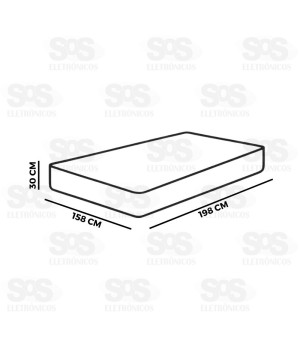 Capa De Colchão Com Zíper Queen 3313