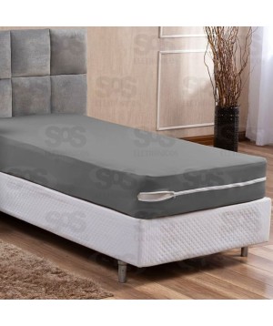 Capa De Colchão Com Zíper Solteiro 3311