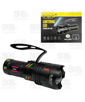 Lanterna LED Sabre de Luz Recarregável B-Max BM-8550