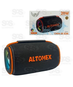 Caixa De Som 20W Resistente À Água Altomex AL-9991