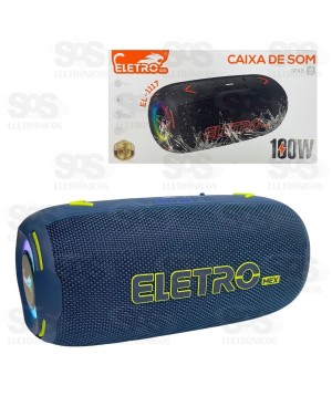 Caixa De Som 100W Resistente À Água Eletromex EL-1117