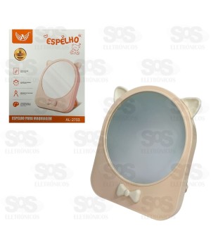 Espelho Redondo Para Maquiagem Altomex AL-2733