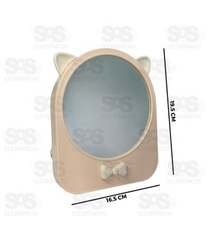 Espelho Redondo Para Maquiagem Altomex AL-2733