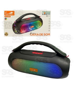 Caixa De Som 200W Resistente À Água Eletromex EL-1140