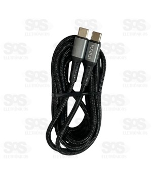 Cabo Turbo 60W Type C 2 Metros Kaidi KD-42CC