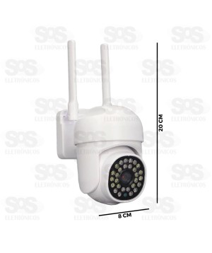 Câmera de Segurança Inteligente Wi-Fi 1080p B-Max BM-IP174