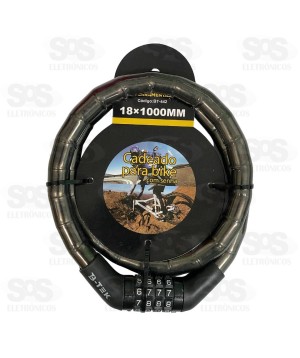 Cadeado Bicicleta Com Segredo B-Tek BT-442