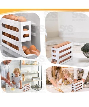 Suporte Porta 28 Ovos Para Geladeira B-Max BM-F1266