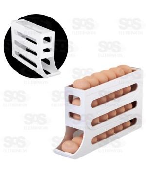 Suporte Porta 28 Ovos Para Geladeira B-Max BM-F1266