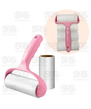 Rolo Adesivo Tira Pelos 4 Refis B-Max BM-F1361