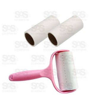 Rolo Adesivo Tira Pelos 4 Refis B-Max BM-F1361