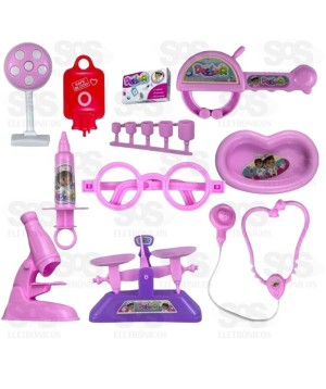Kit Medico Com 10 Peças Toy King TK-1350