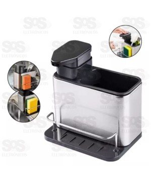 Dispenser de Sabão Aço Inoxidável B-Max BM-F1148