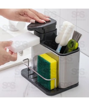 Dispenser de Sabão Aço Inoxidável B-Max BM-F1148