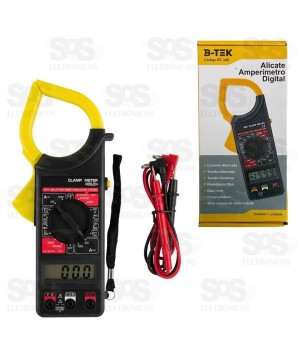 Alicate Amperímetro Digital B-Tek BT-349