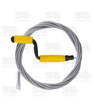Desentupidor de Tubulação Fio de Aço 3 Metros BT-443