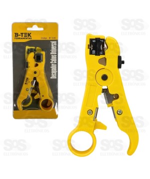 Alicate Decapador de Cabos B-Tek BT-348