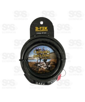 Cadeado Bicicleta Com Segredo BT-441