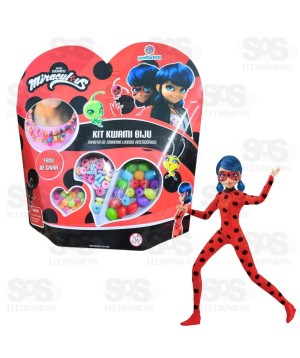 Kit Beleza Miçanga Miraculous Polibrinq MK-LB20