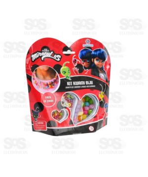 Kit Beleza Miçanga Miraculous Polibrinq MK-LB20