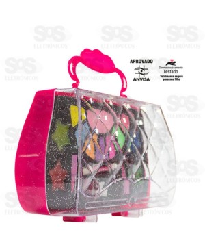 Kit Maquiagem Infantil Brink Model MK06