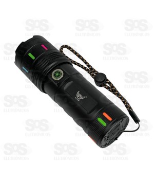 Lanterna LED Com Zoom Recarregável Altomex AL-B1536
