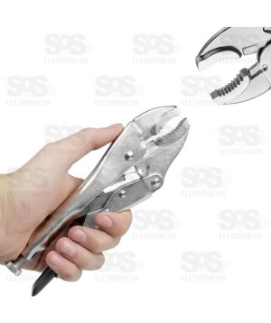Alicate de Pressão Mordente Curvo Modelo: BT-537