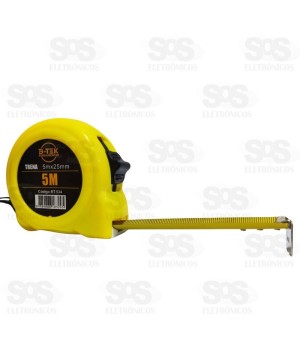 Trena Com Trava 5Mx25MM B-Tek BT-534
