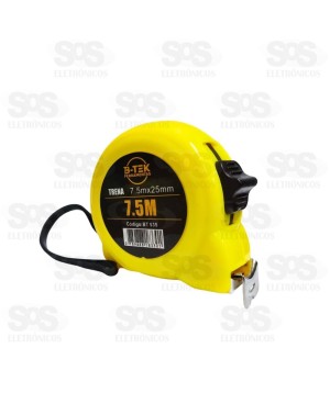 Trena Com Trava 7,5Mx25MM B-Tek BT-535