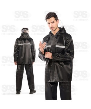 Capa De Chuva Com Capuz XXG  Altomex B-Max F1535