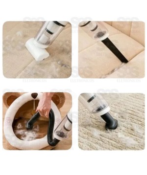 Aspirador de Pó Sem Fio Automotivo e Domestico Tomate ACT-020