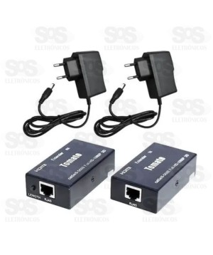 Extensor De Cabo Hdmi Até 60 Metros Tomate MHD-1101